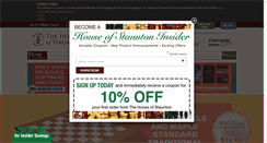 Desktop Screenshot of houseofstaunton.com